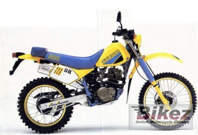 1985 Suzuki DR 200 photo